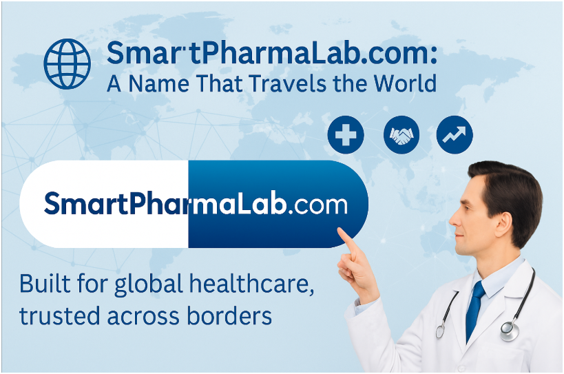 Global HealthTech Domain SmartPharmaLab.com with Worldwide Trust Appeal
